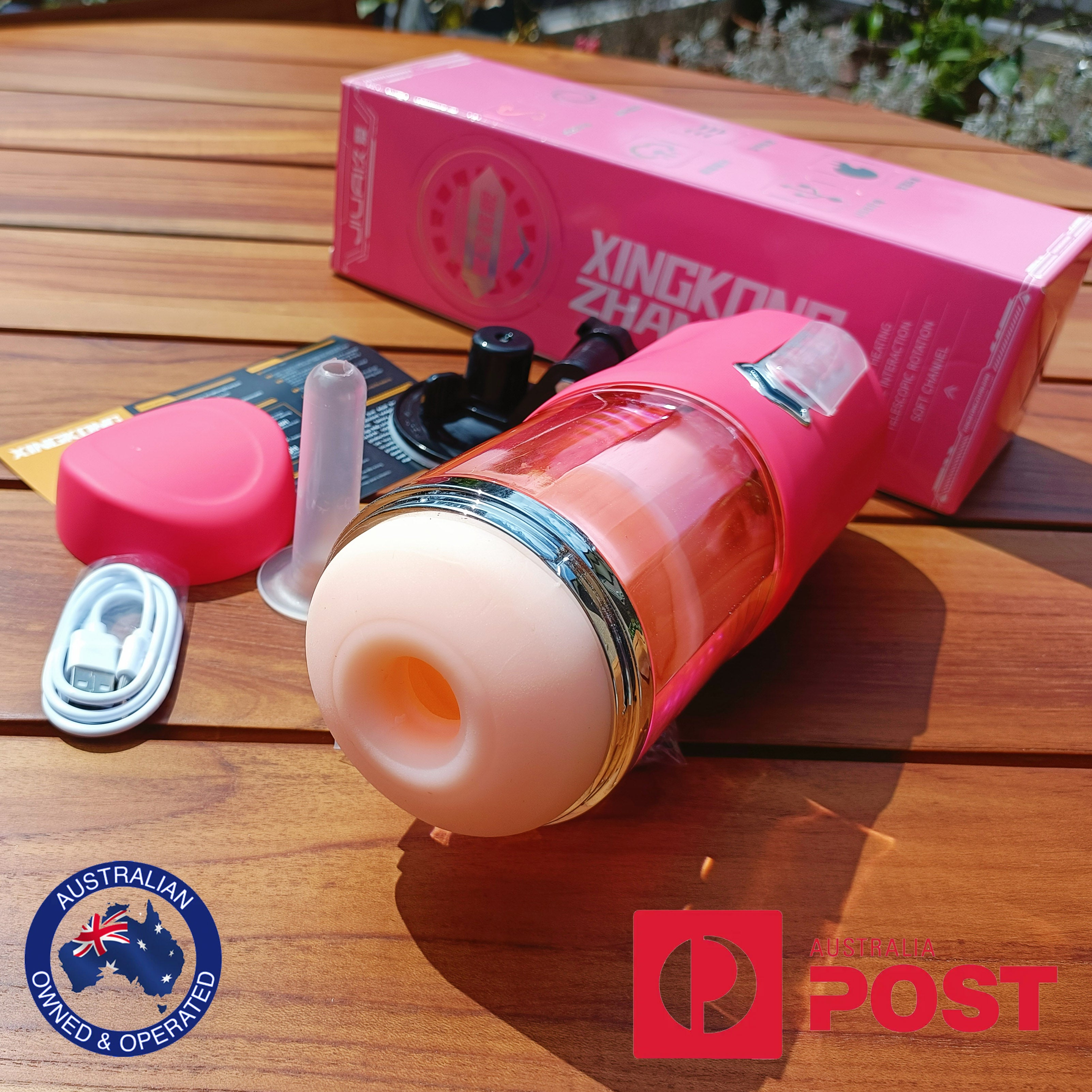 Automatic Telescopic Heating Male Masturbator Cup Stroker Sex Toy For Men