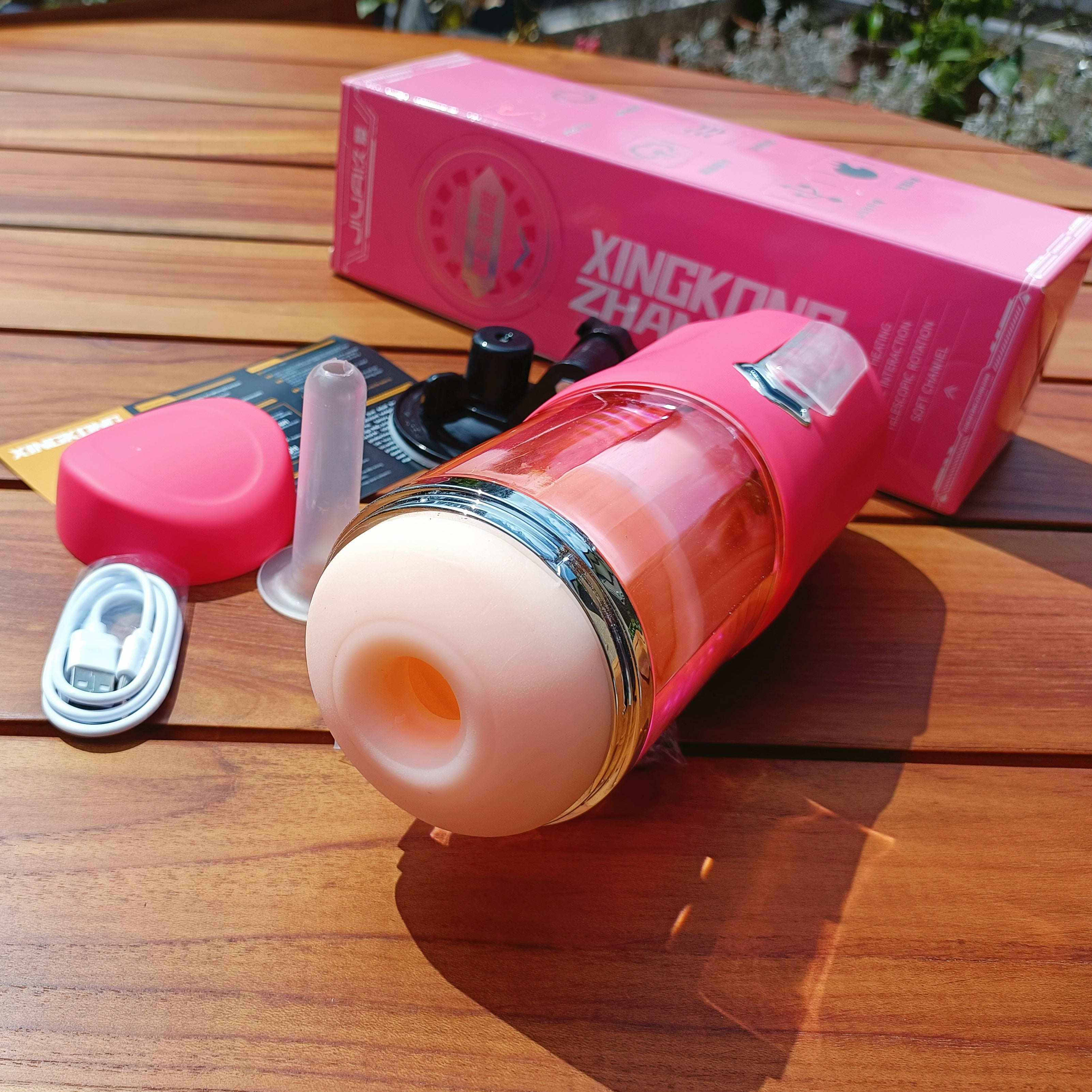 Automatic Telescopic Heating Male Masturbator Cup Stroker Sex Toy For Men