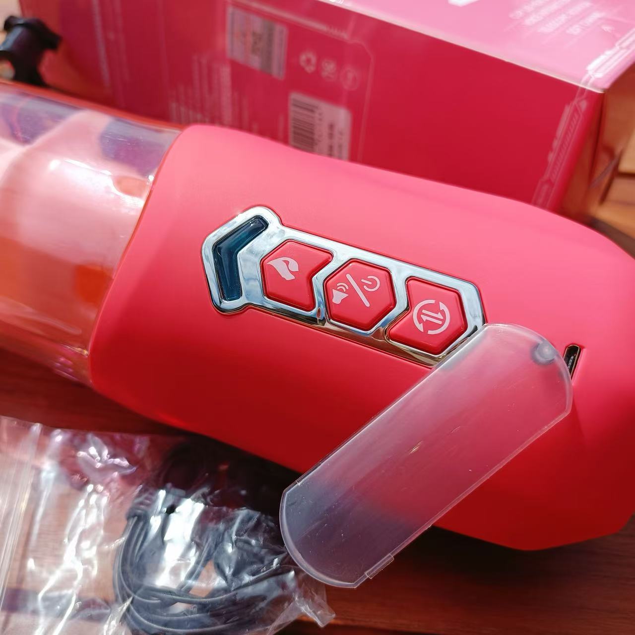 Automatic Telescopic Heating Male Masturbator Cup Stroker Sex Toy For Men